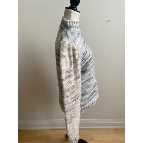 French Connection BNWT mock neck ribbed Sweater women sz small NEW - Picture 2 of 5